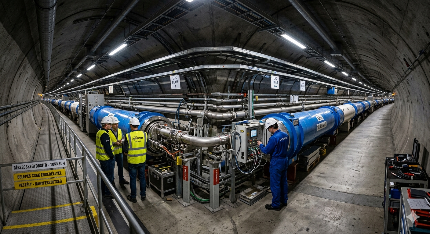 Nyolcszorosára nőtt az antianyag-termelés a CERN-ben: Tudományos áttörés a berillium segítségével