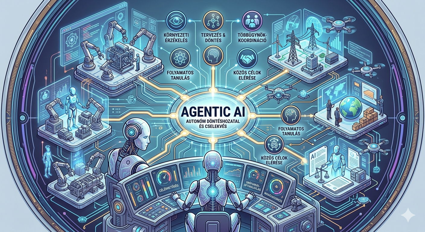 Agentikus AI – az önálló mesterséges intelligencia kora