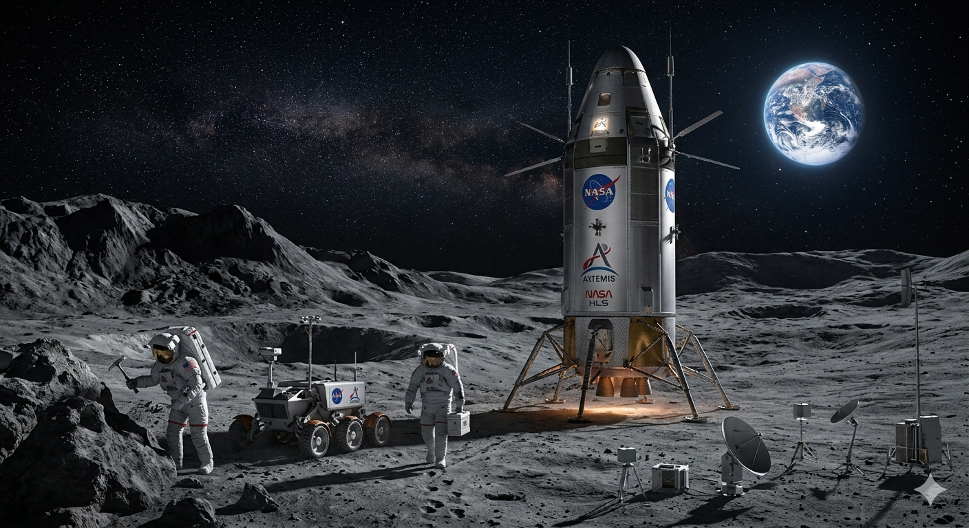 A NASA a Hold felé tart — de a hadsereg sem marad távol